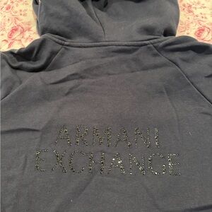 Armani Exchange Black Tracksuit Set
